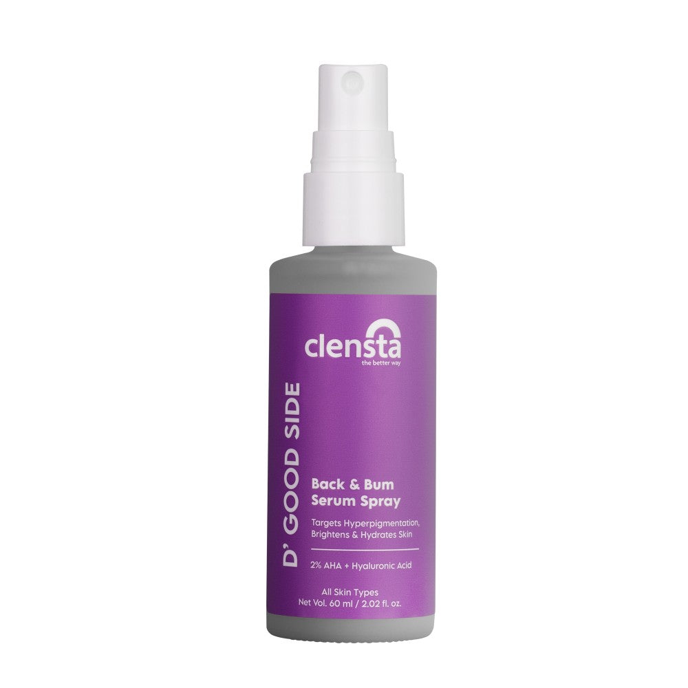 Clensta D' Good Side Back And Bum Serum Spray (60 Ml)