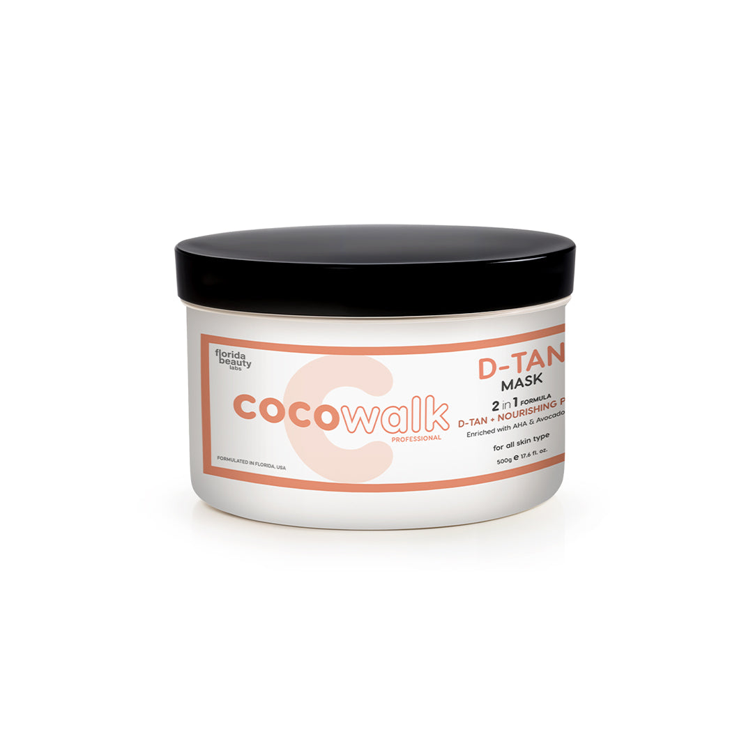 Cocowalk Professional D-tan Mask with Vitamin E, AHA and Avocado | D-tan and Nourishment | 500gm