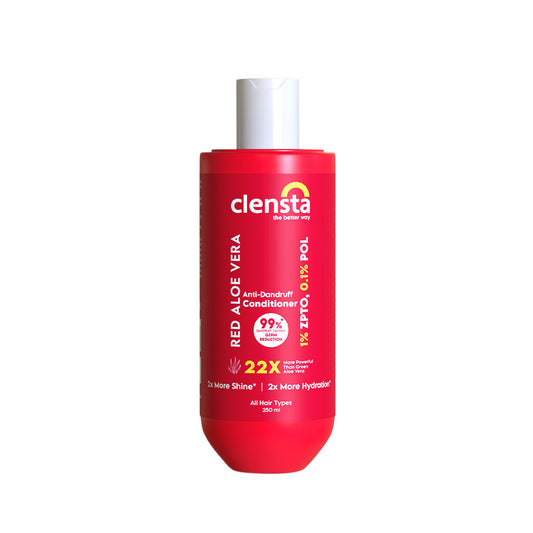 Clensta Red Aloe Vera Anti-Dandruff Conditioner (250 Ml)