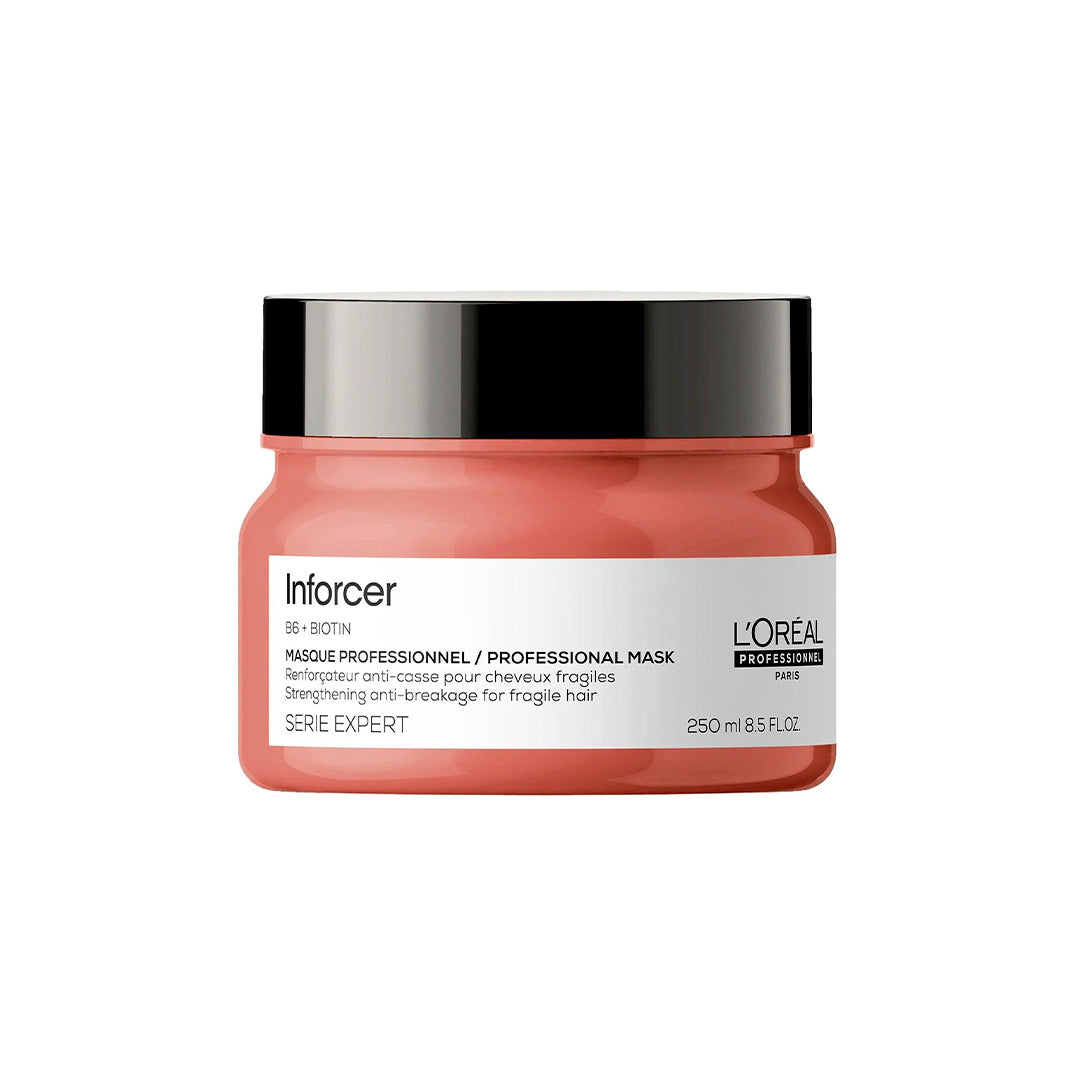 L’Oreal Professionnel Inforcer Strengthening Hair Mask with Vitamin B6 & Biotin for Weak, Brittle Hair 250gm