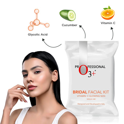 O3+ Bridal Facial Kit Vitamin C Glowing Skin.