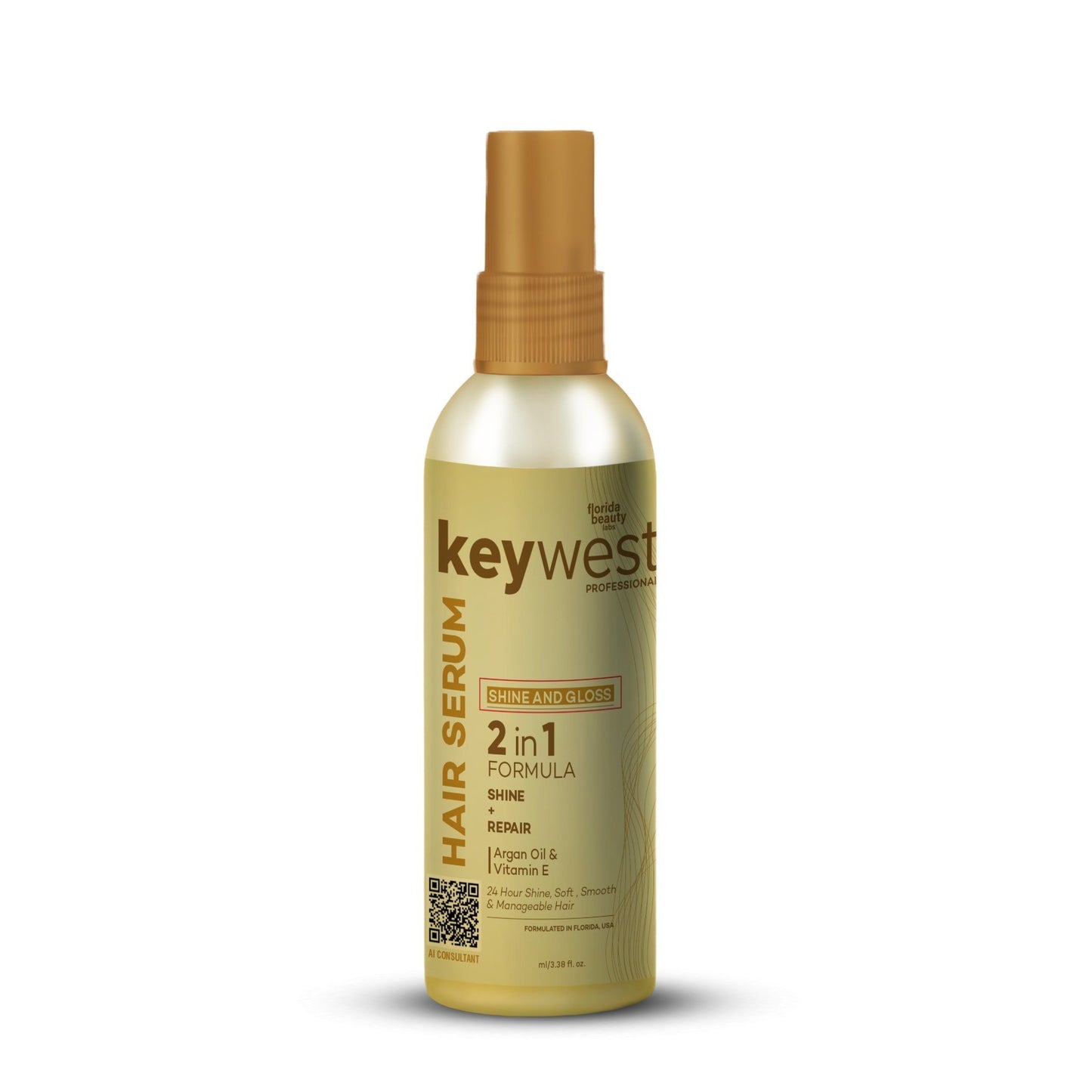 Keywest Professionals Shine and Gloss Hair Serum  Shine & Repair 100ml