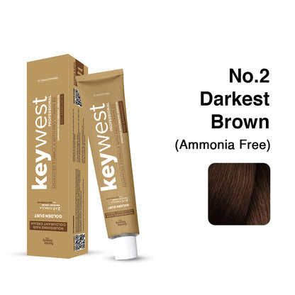 Keywest Golden Dust 2 Color Tube 80g + L'Oréal INOA Developer 20 vol 1000ml Combo